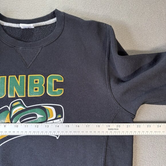 Russell Athletic Indigenous Timberwolves Crewneck Mens M University College Wolf - Picture 5 of 16